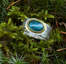 Load image into Gallery viewer, Ring Blue Tourmaline
