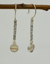 Load image into Gallery viewer, Earrings Montana /Landscape Agate
