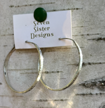 Load image into Gallery viewer, Earrings Birch Hoops
