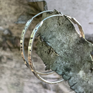 Earrings Birch Hoops