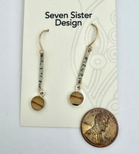 Load image into Gallery viewer, Earrings Montana /Landscape Agate
