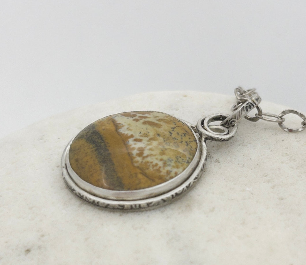 Pendant Landscape Jasper