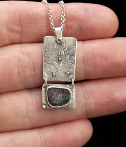 Pendant Boulder Opal
