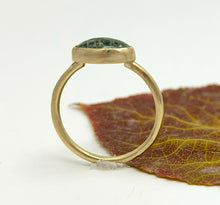 Load image into Gallery viewer, Ring Lake Superior Greenstone 14k
