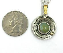 Load image into Gallery viewer, Pendant Eclipse Blue Opal
