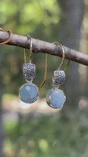 Load and play video in Gallery viewer, Earrings Aquamarine
