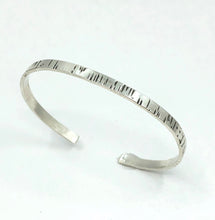 Load image into Gallery viewer, Cuff Bracelet Silver Birch
