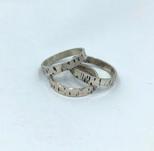 Ring Silver Birch 3mm