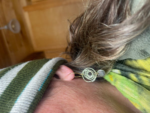 Earrings Nest Spirals