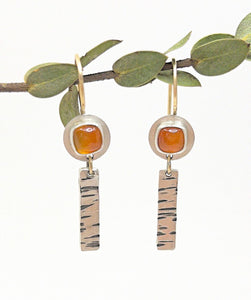 Earrings Birch Orange
