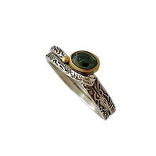 Load image into Gallery viewer, Ring Entwine Greenstone

