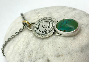 Pendant Chinese Turquoise