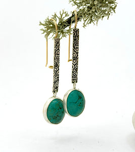 Earrings Chinese Turquoise