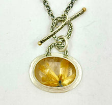 Load image into Gallery viewer, Pendant Star Rutilated Quartz
